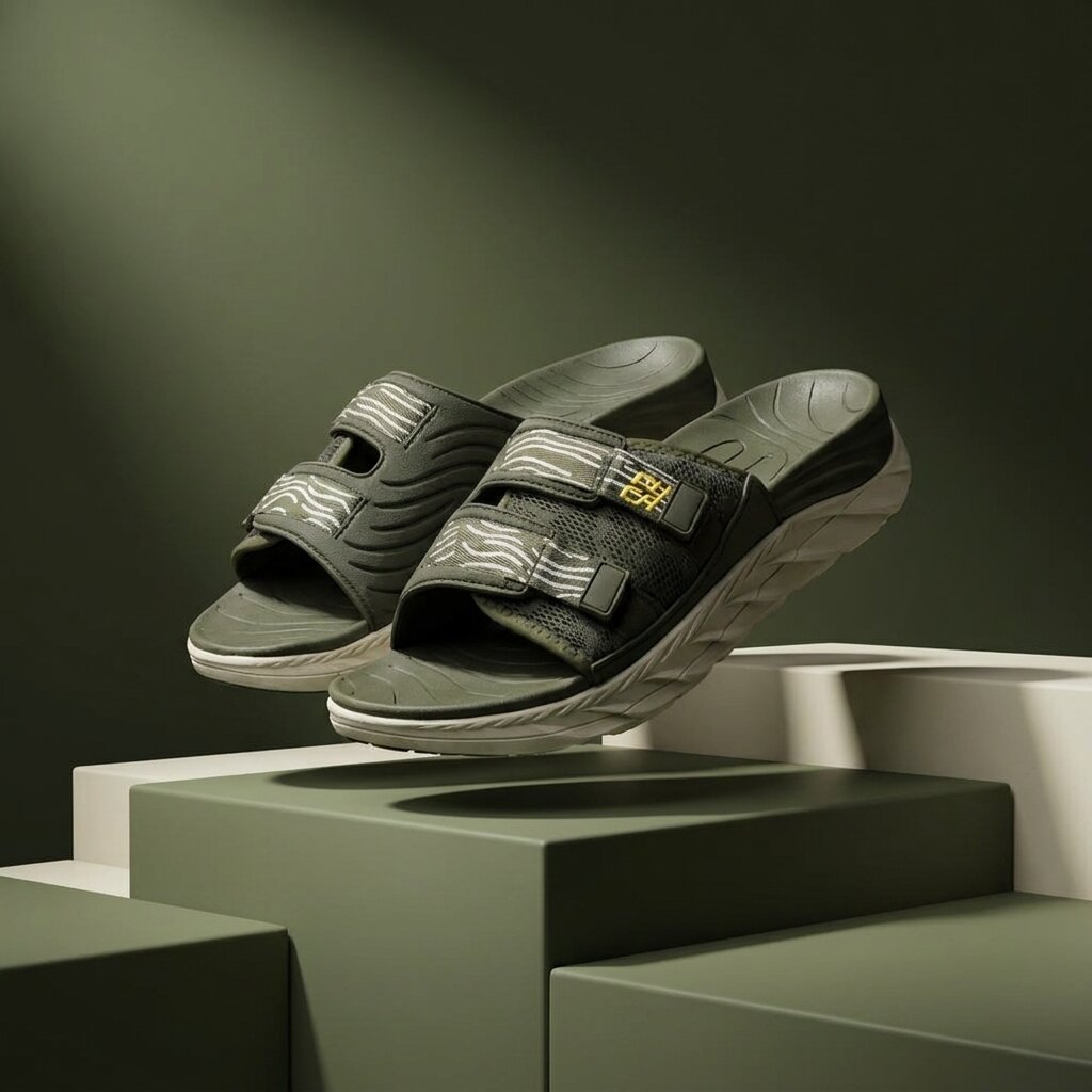 Puca Claquettes Rampage Olive