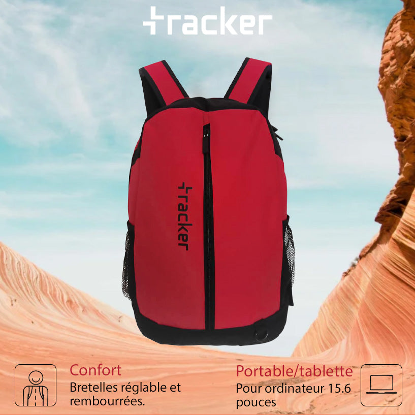 Sac à Dos TRACKER Cambidge 22L
Référence : BKP5304TR-RED