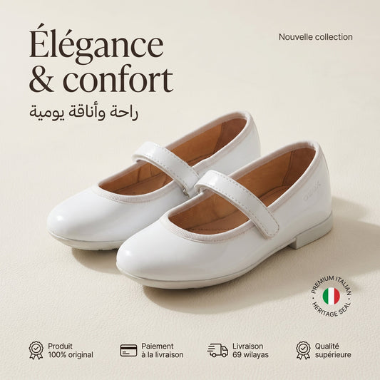 Geox Plie Girl Ballerina Flats