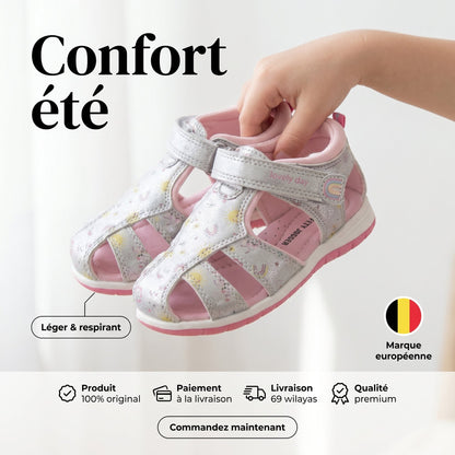 Safety Jogger Sandales Anatomiques Argent Enfant