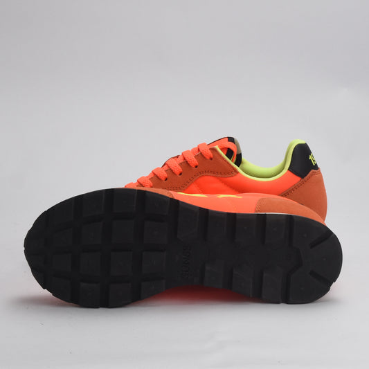 BASKET SUN68-64-ARANCIO FLUO