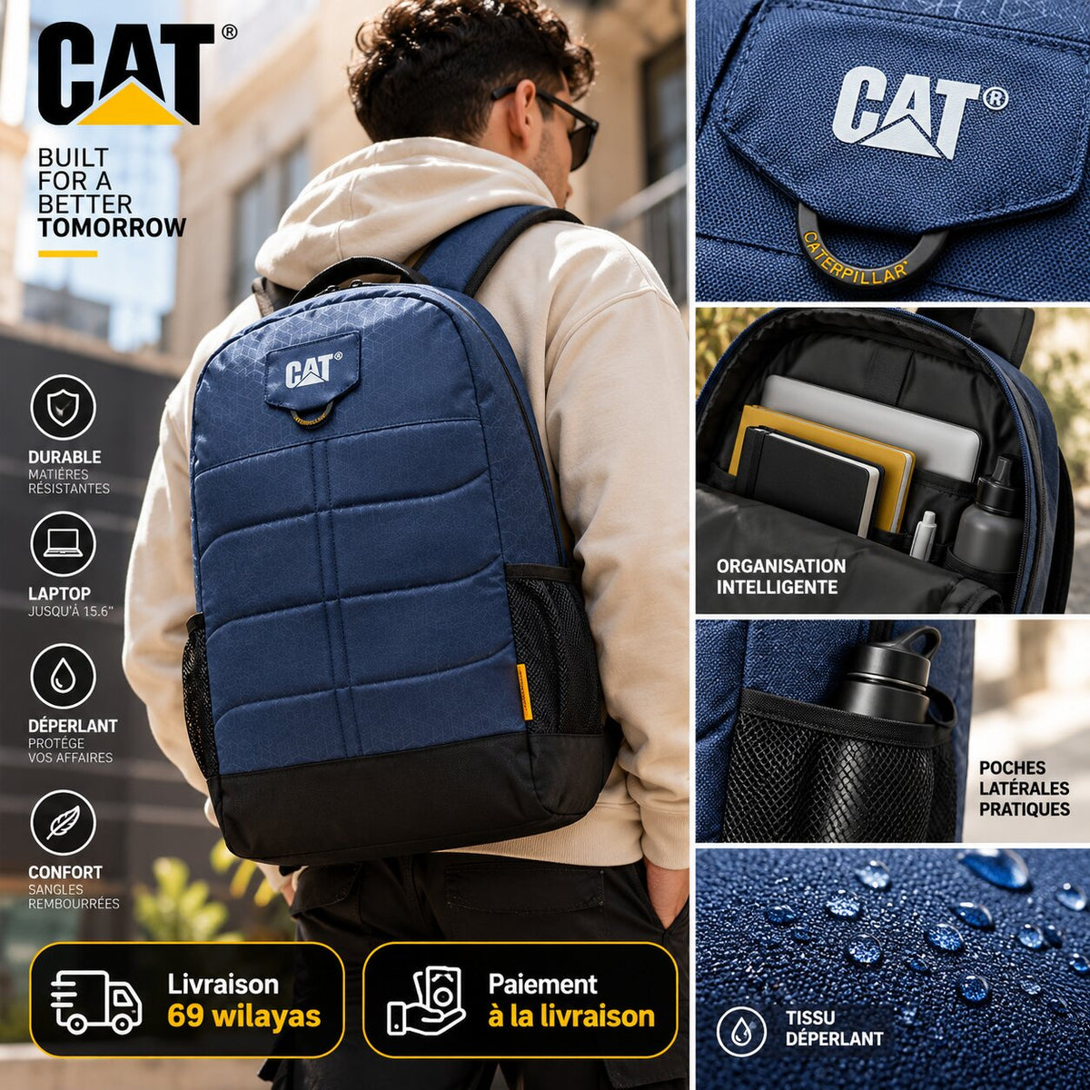 Caterpillar Benji Backpack