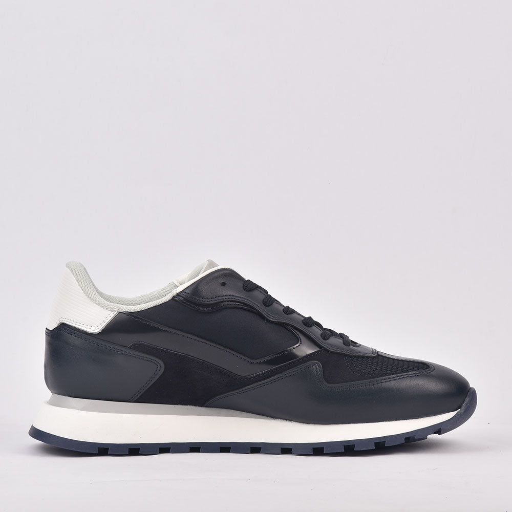 HARMONT AND BLAINE SCARPA UOMO CALF  BLU