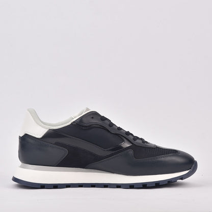 HARMONT AND BLAINE SCARPA UOMO CALF  BLU