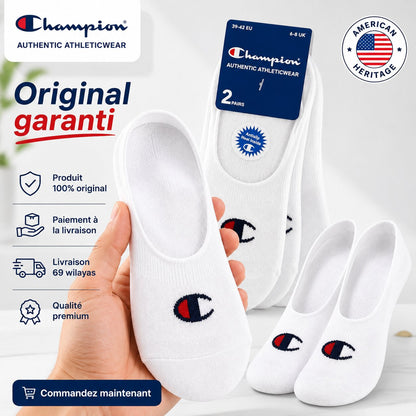 Champion 2-Pack Footie Socks
