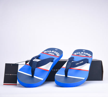 TOMMY HILFIGER STRIPES FLIP FLOP BLUE