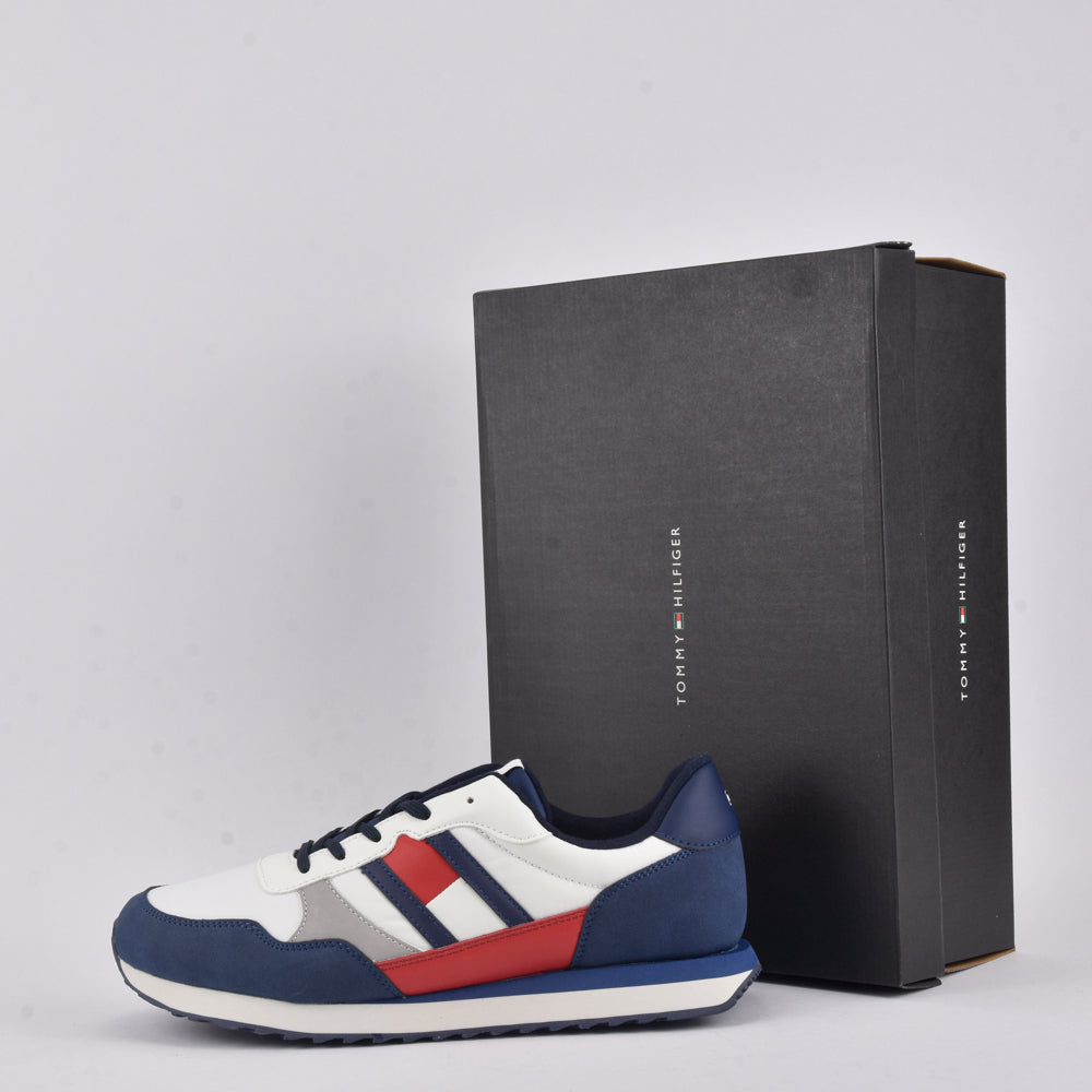TOMMY HILFIGER RETRO FLAG LOW CUT LACE-UP T3X9-33131-0316Y004