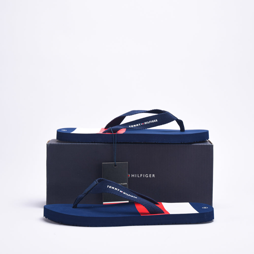 TOMMY HILFIGER STRIPES FLIP FLOP BLUE