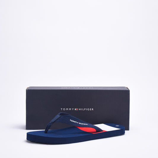 TOMMY HILFIGER STRIPES FLIP FLOP BLUE