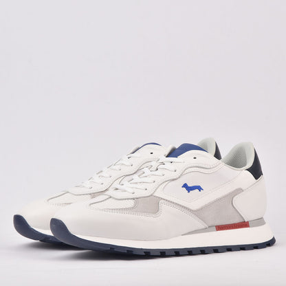 Harmont & Blaine SCARPA UOMO CALF FABRIC BIANCO EFM231-070-6090