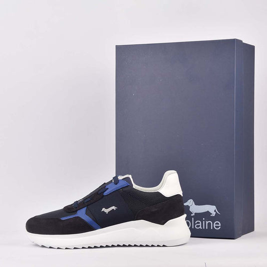 Harmont & Blaine SCARPA SCARPA UOMO CAMOSCIO TEX FABRIC BLU EFM231-062-6190