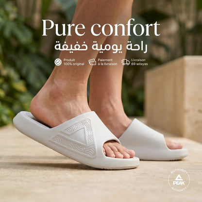Peak Taichi Slippers Moon Rock Gray