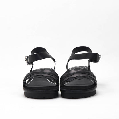 Safety Jogger Sandales Compensées Femme Black Pewter