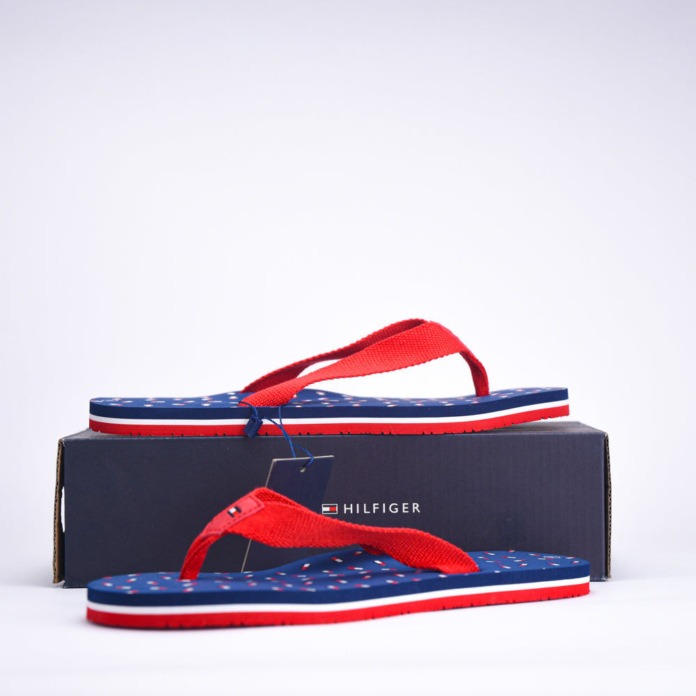 TOMMY HILFIGER FLAG FLIP FLOP ROSSO/BLU