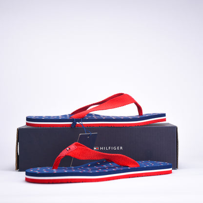 TOMMY HILFIGER FLAG FLIP FLOP ROSSO/BLU