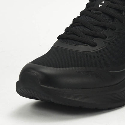 PEAK TRAINING RUNNING SHOES-ALL BLACK