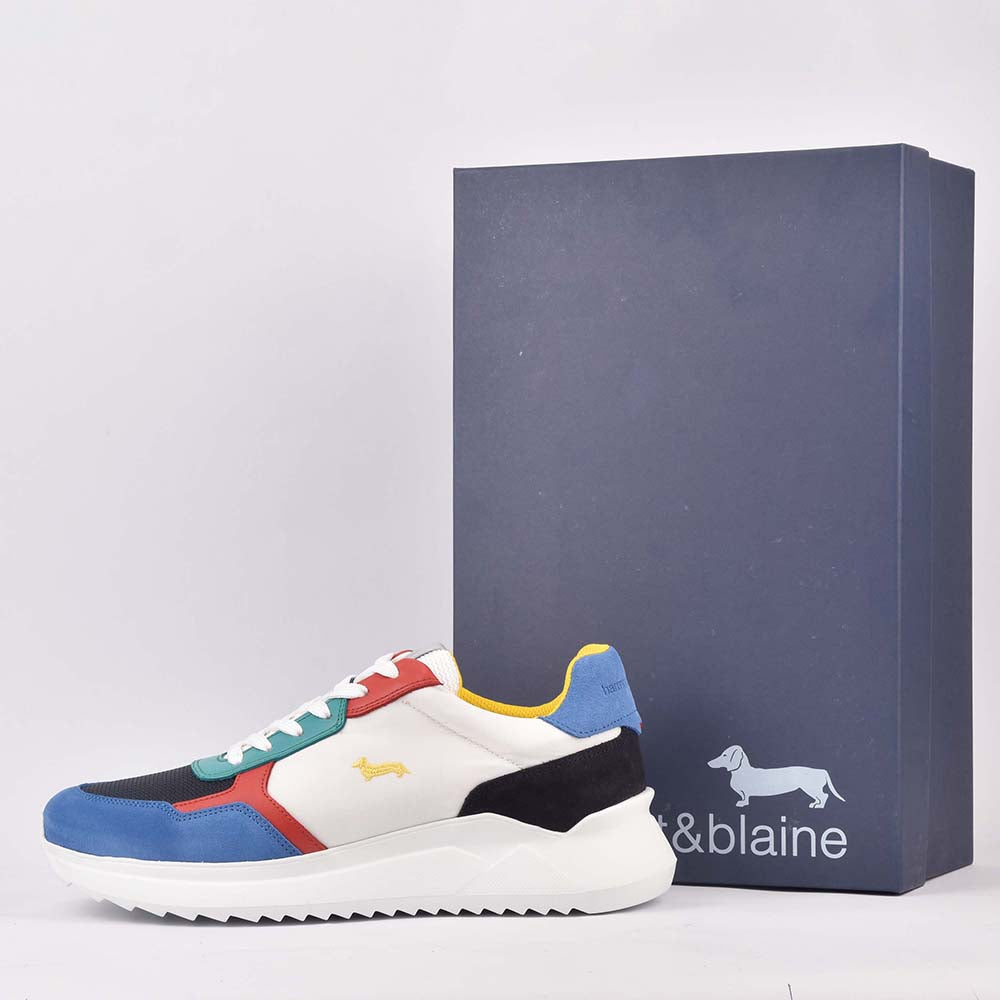 Harmont & Blaine SCARPA UOMO CAMOSCIO AZZURRO EFM231-060-6220