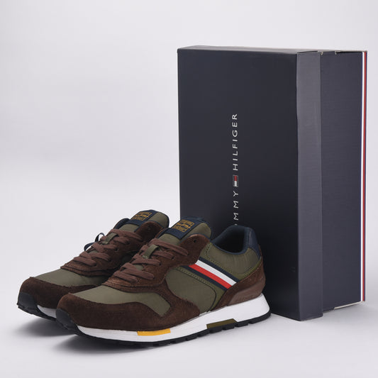 TOMMY HILFIGER RETRO RUNNER MIX STRIPES FM0FM03745RBN