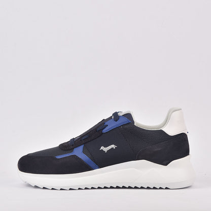 Harmont & Blaine SCARPA SCARPA UOMO CAMOSCIO TEX FABRIC BLU EFM231-062-6190