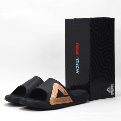 Peak Taichi Slippers Black Gold