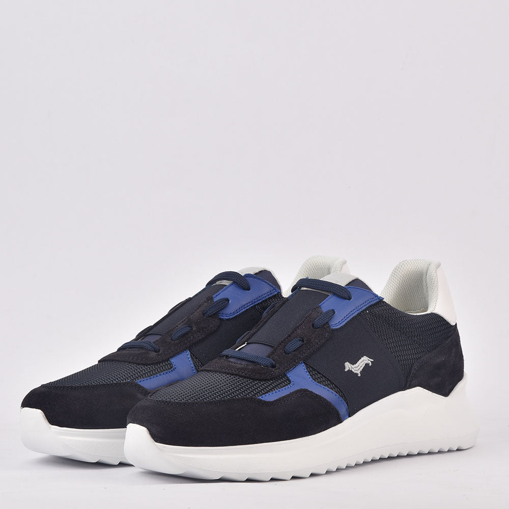 Harmont & Blaine SCARPA SCARPA UOMO CAMOSCIO TEX FABRIC BLU EFM231-062-6190