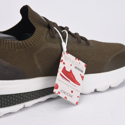 BASKET GEOX U SPHERICA VERT MILITAIRE