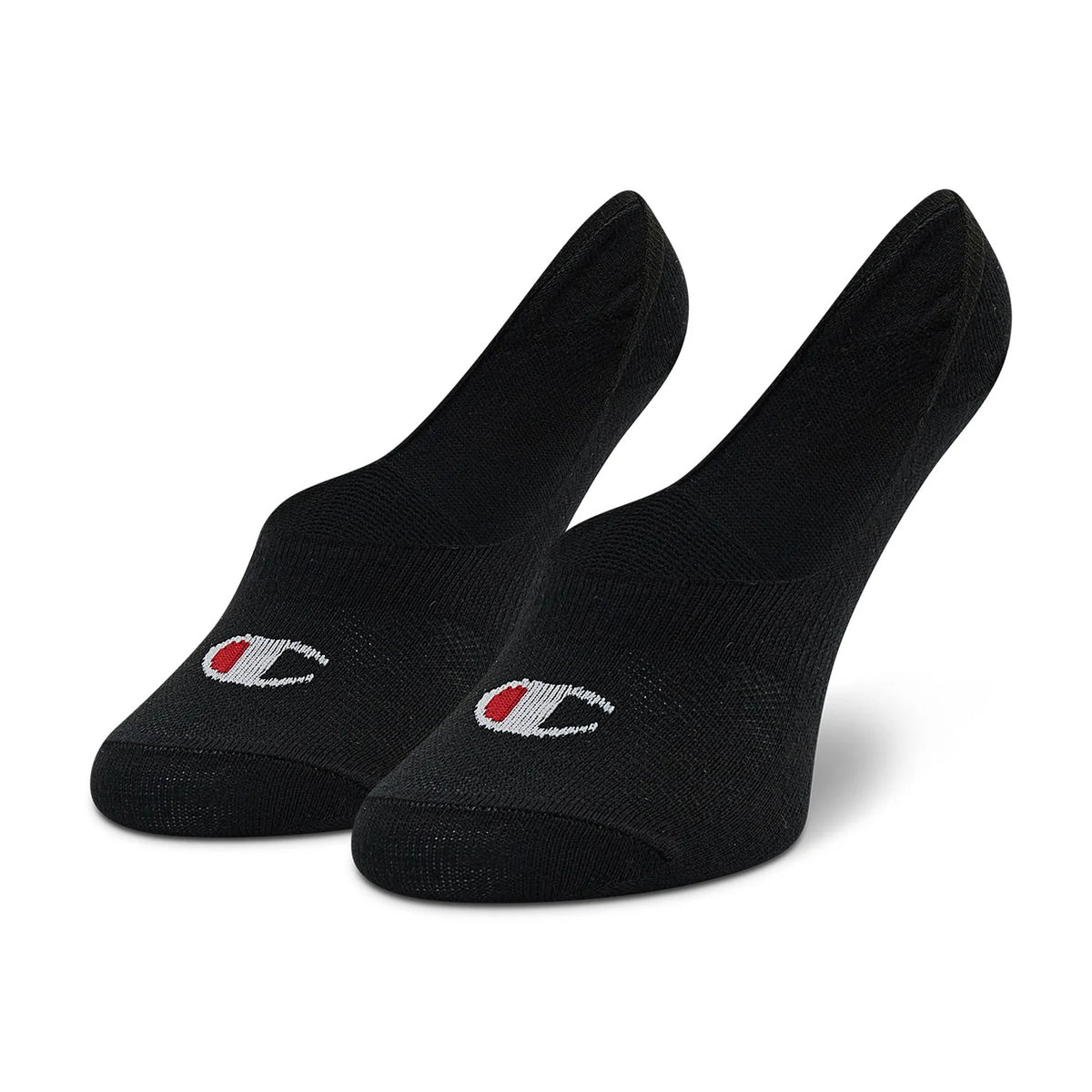 Champion 2-Pack Footie Socks Black