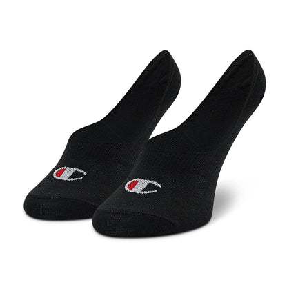 Champion 2-Pack Footie Socks Black