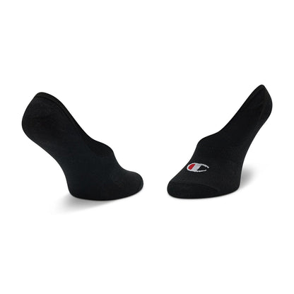 Champion 2-Pack Footie Socks Black