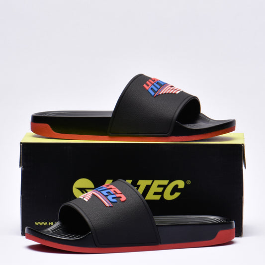 HI TEC HERITAGE SLIDE BLACK RED BLUE référence: L014798