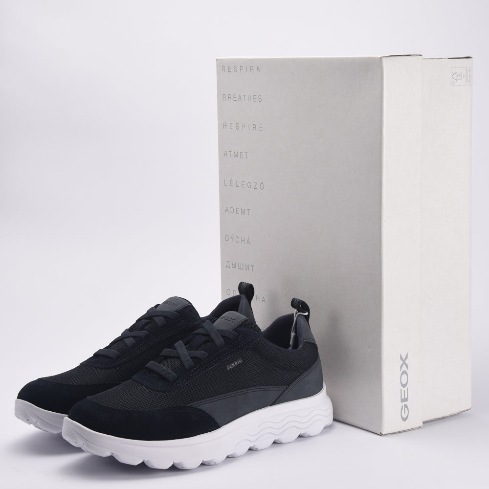 GEOX U SPHERICA A - MESH SUEDE U45BYA-01422-C4002